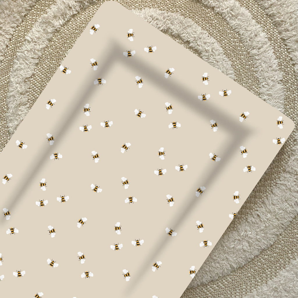 Standard Changing Mat - Bee Print