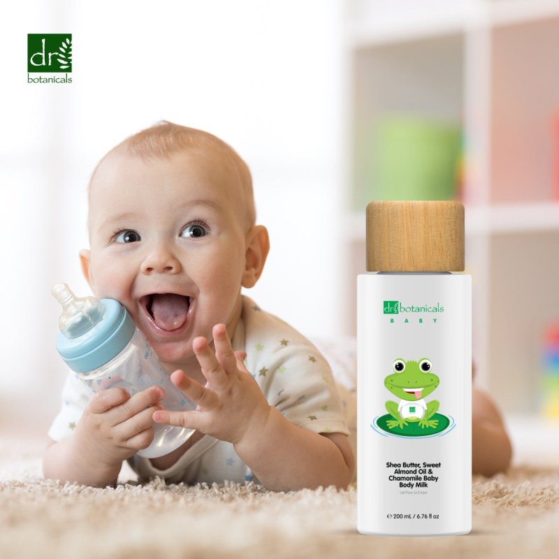 Baby Collection Shampoo Bath Gel Body Oil and Milk Kit