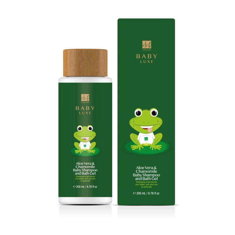 Baby Lux Shampoo Bath Gel Body Oil and Milk Set