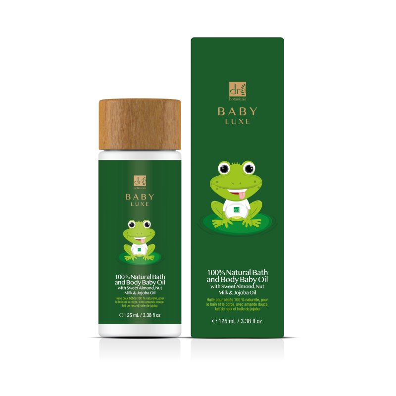 Baby Lux Shampoo Bath Gel Body Oil and Milk Set