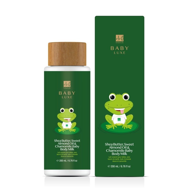 Sweet Almond Oil and Chamomile Baby Body Milk 200ml