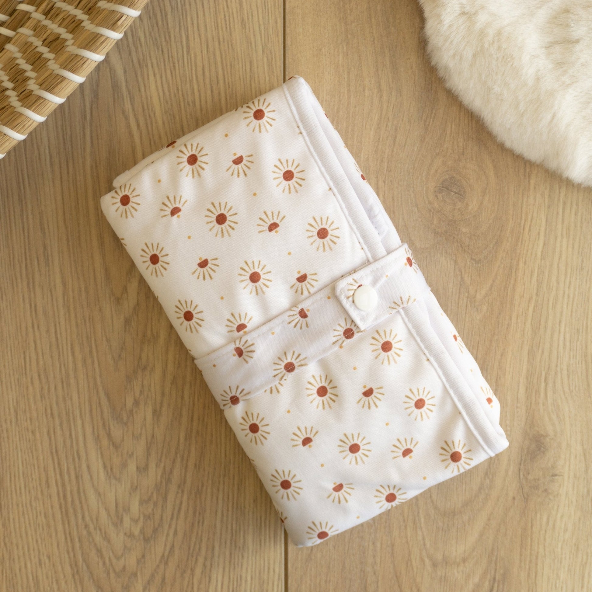 Baby Travel Changing Mat in Summer Solstice