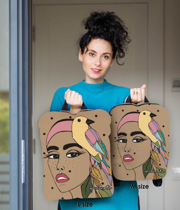 Garbanota Hand-Painted Backpack – Unique Art & Comfortable Design by Garbanota at www.brixbailey.com