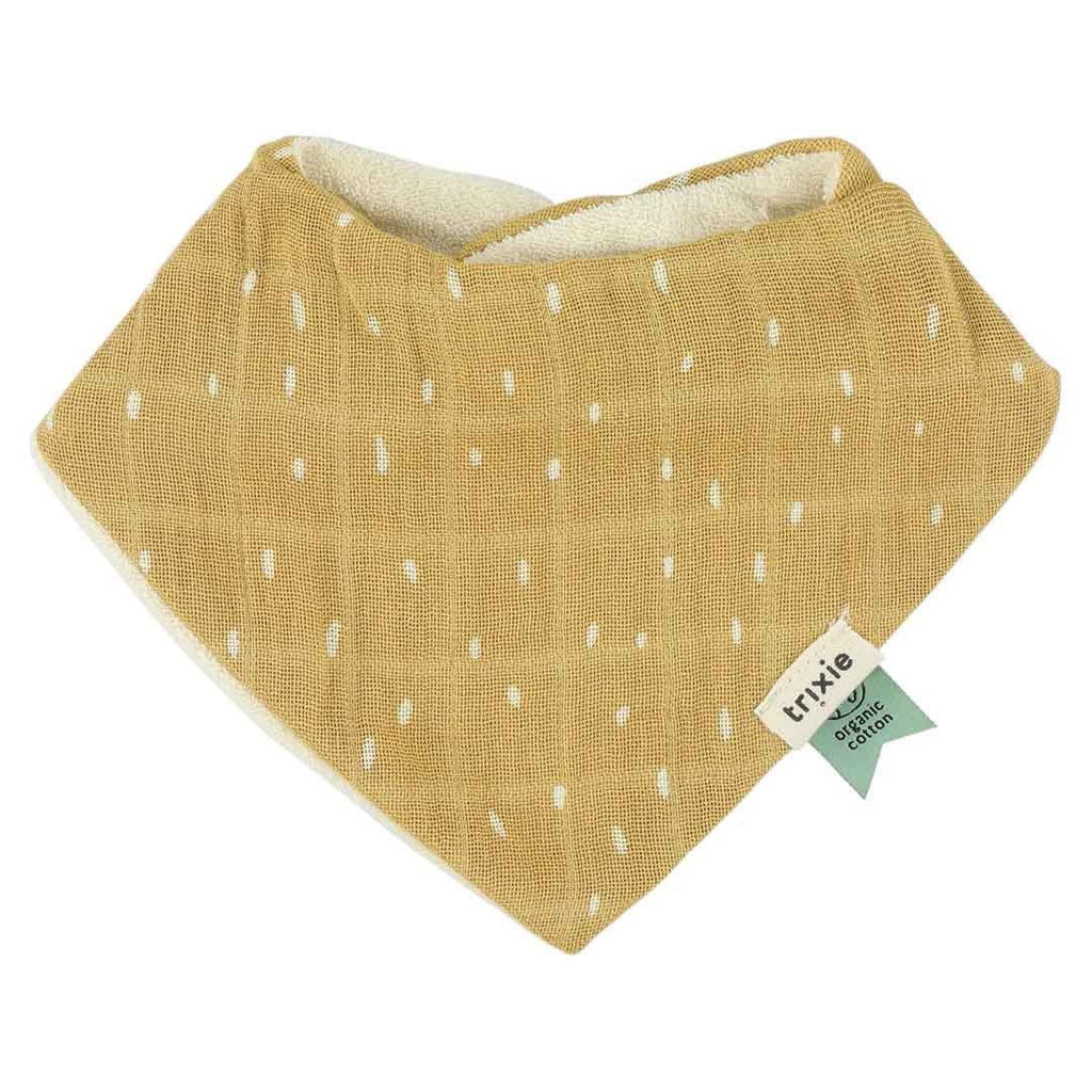 A Beautiful Set of 3 Bandana Bibs - Perfect for Teething & Drooling Babies, 100% Organic Cotton by Trixie Baby at www.brixbailey.com
