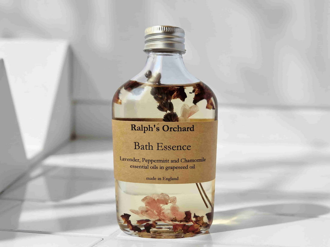 Lavender Peppermint and Chamomile Bath Oil 200ml