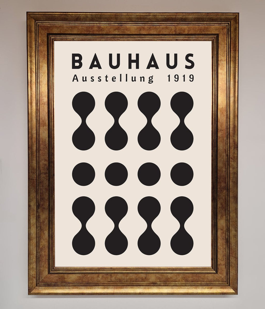 Black 1919 Framed Wall Art