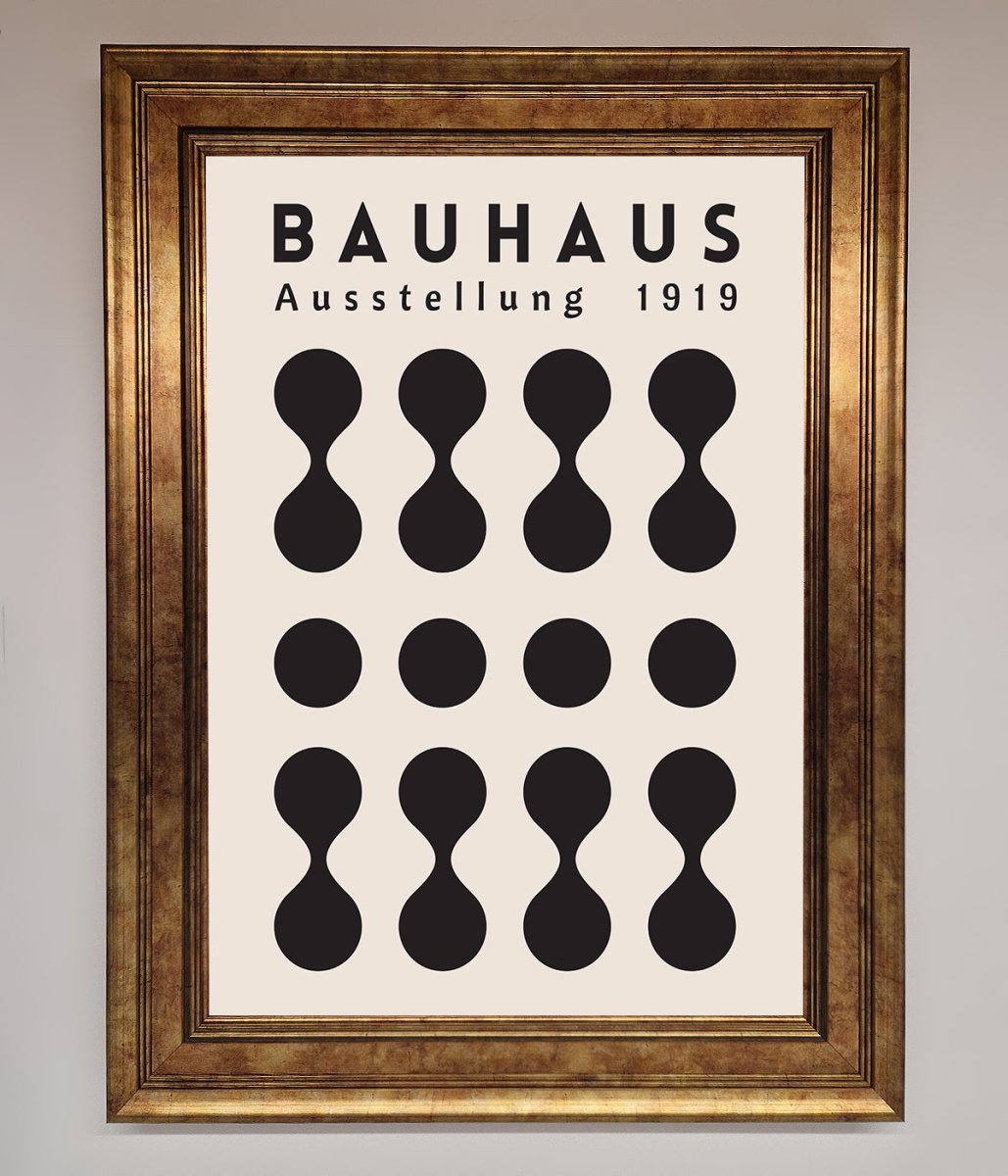 Black 1919 Framed Wall Art