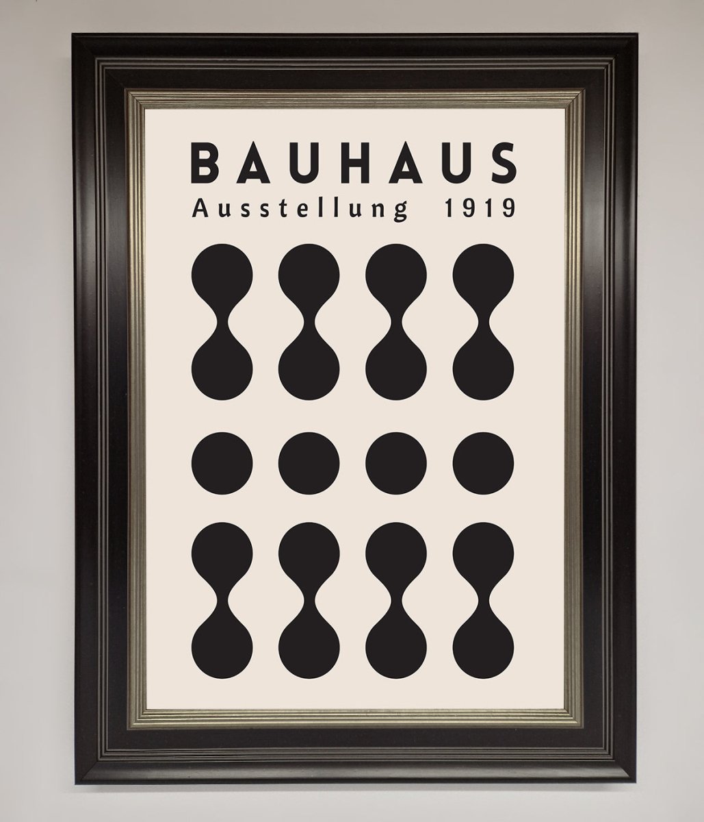Black 1919 Framed Wall Art