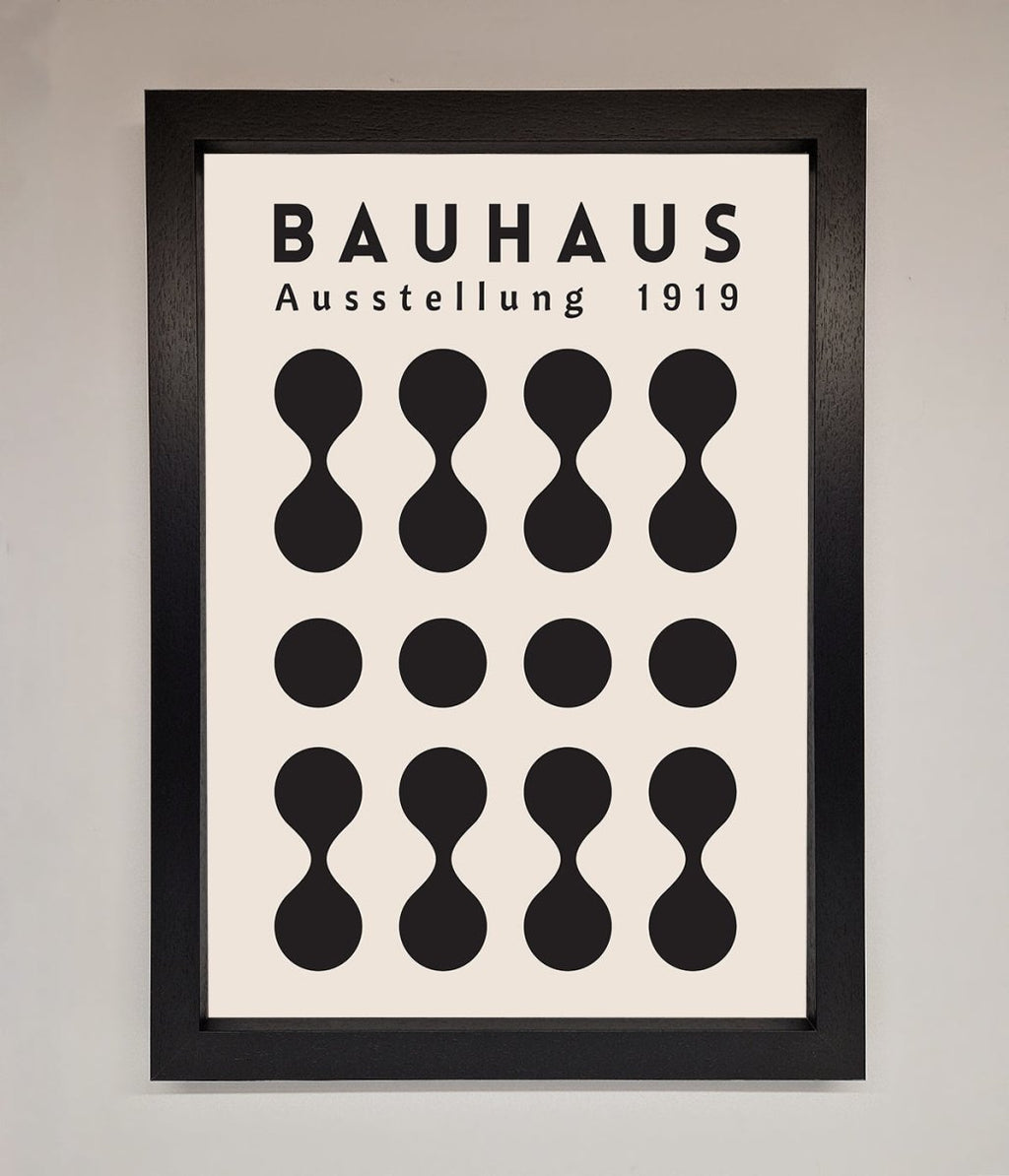 Black 1919 Framed Wall Art