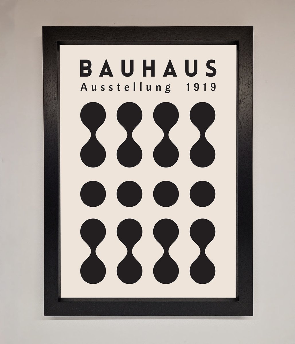 Black 1919 Framed Wall Art