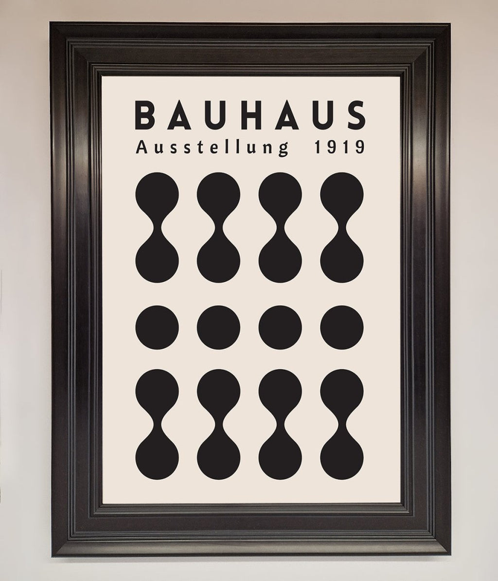 Black 1919 Framed Wall Art