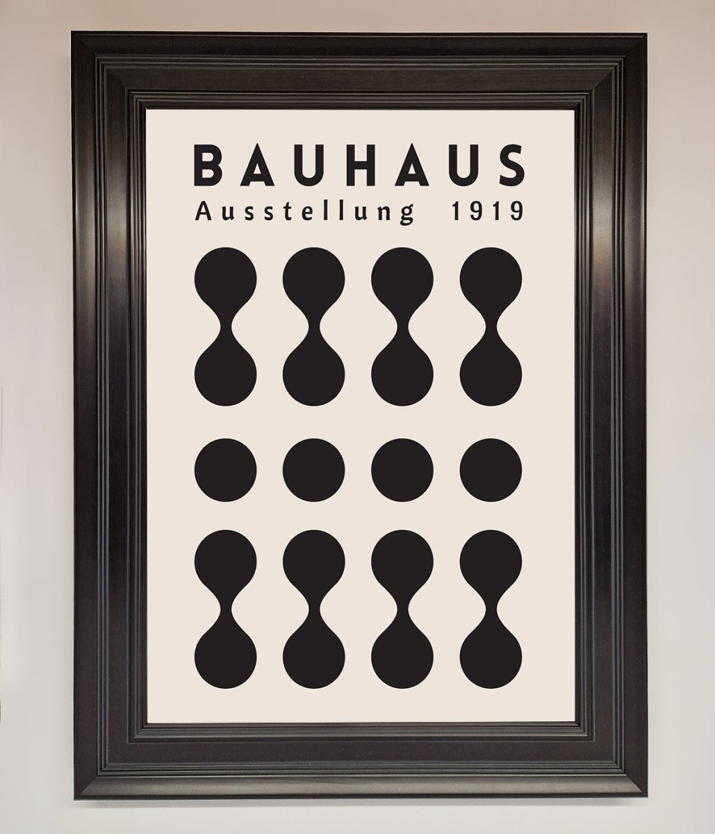 Black 1919 Framed Wall Art