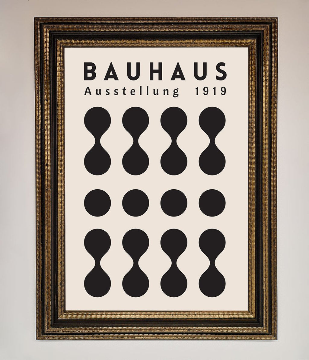 Black 1919 Framed Wall Art