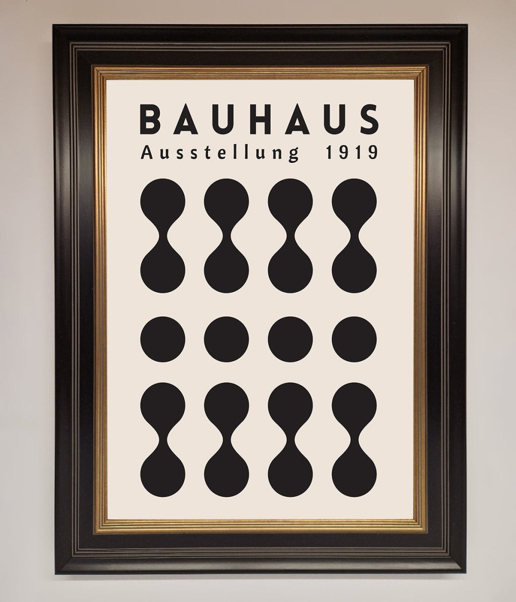 Black 1919 Framed Wall Art