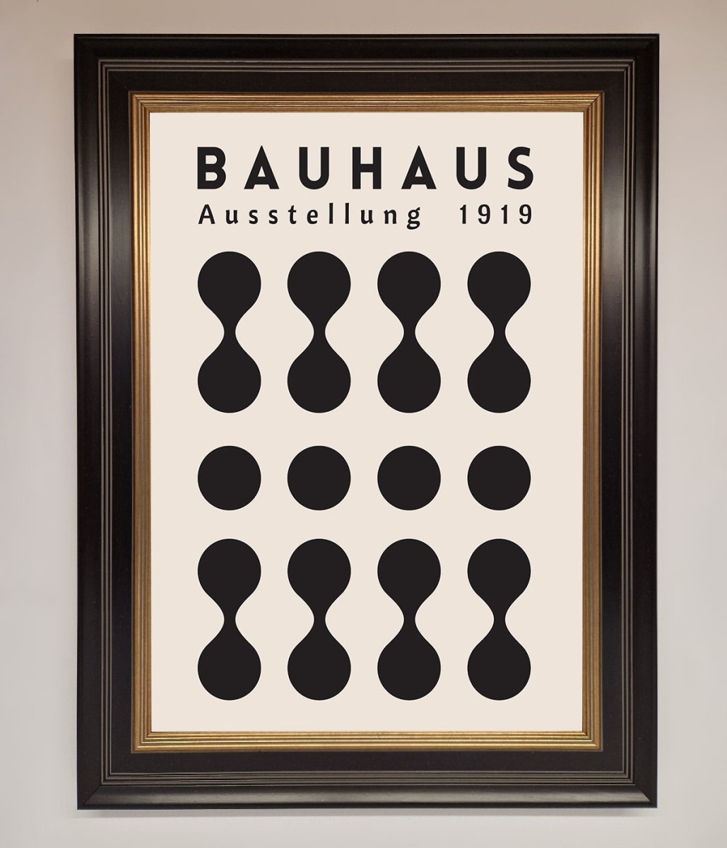 Black 1919 Framed Wall Art