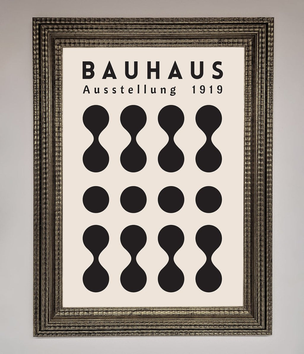 Black 1919 Framed Wall Art