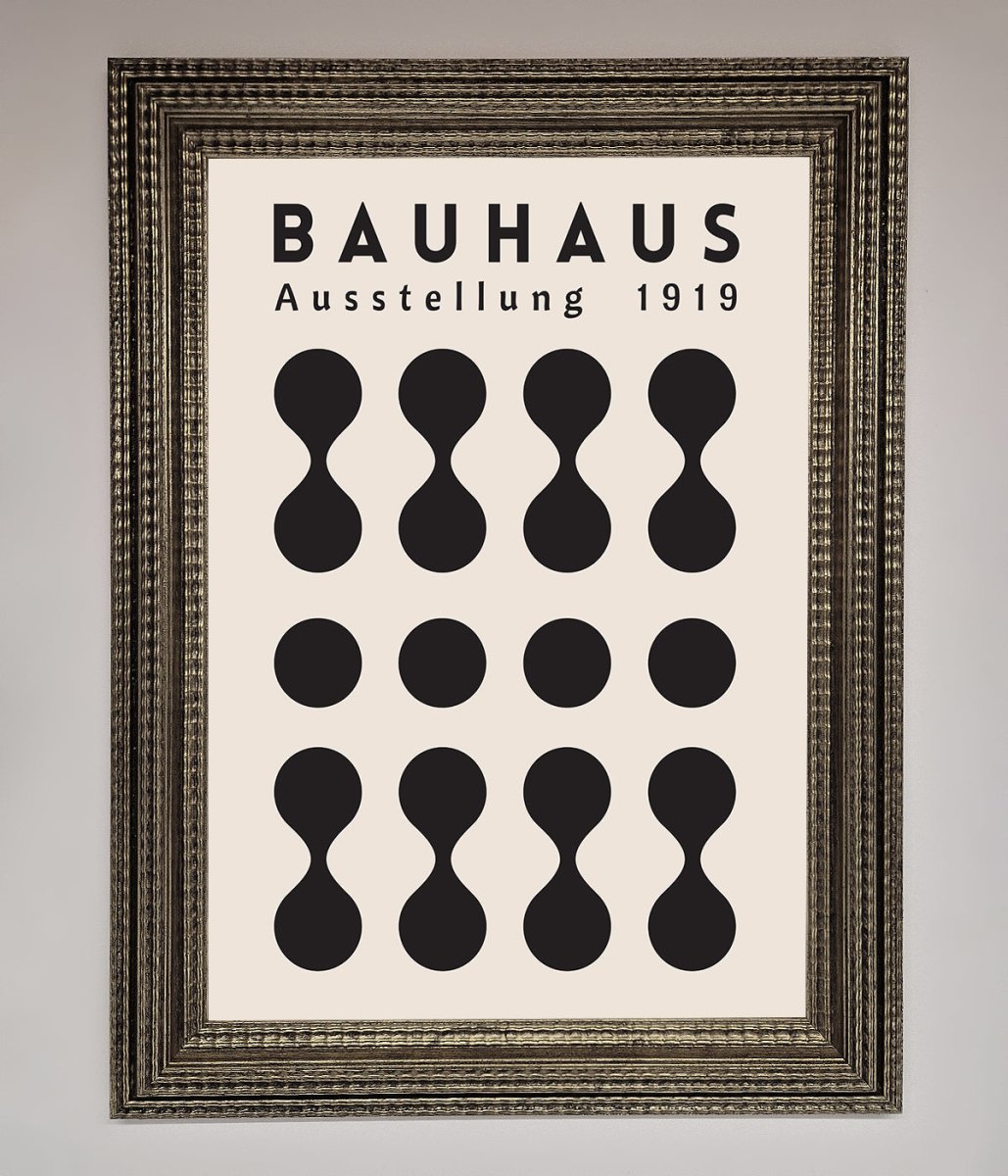Black 1919 Framed Wall Art