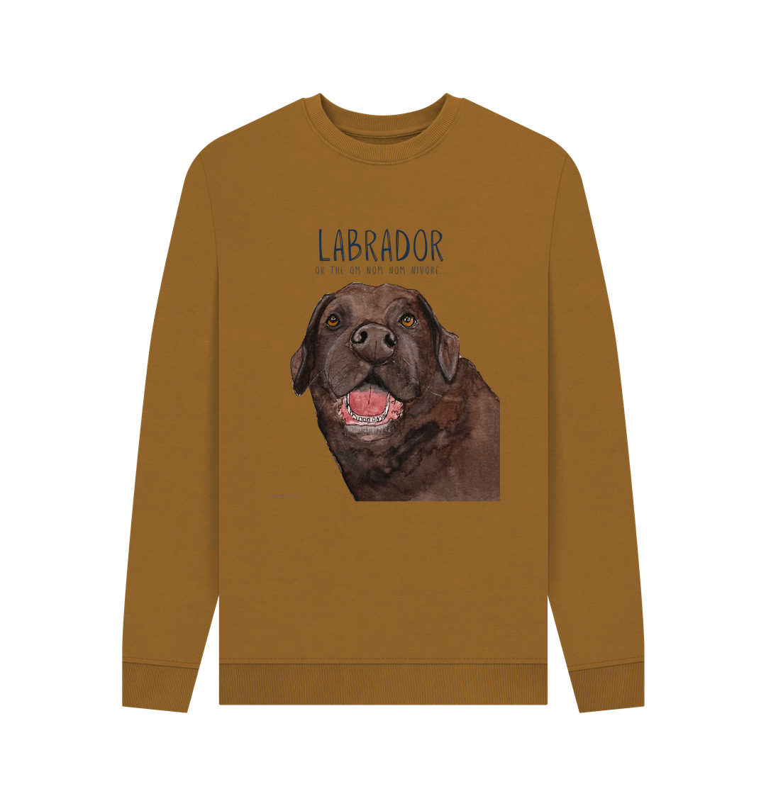 Feast Mode Activated Chocolate Labrador Sweatshirt