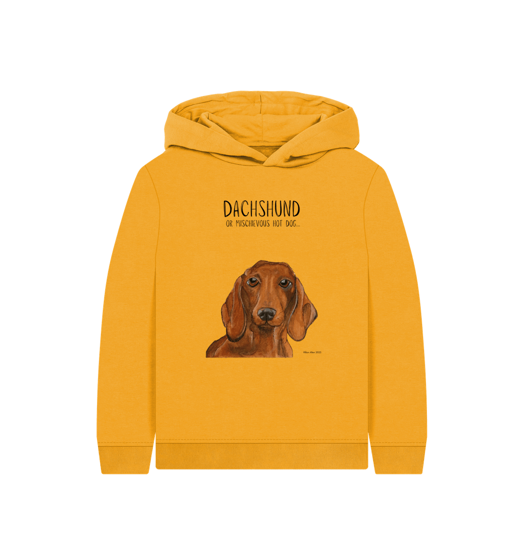 Dachshund Kids Hoodie Cozy Cute and Doxie Approved