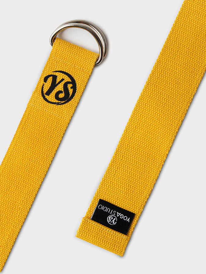 Organic Cotton D-Ring Yoga Belt Strap 2.5m