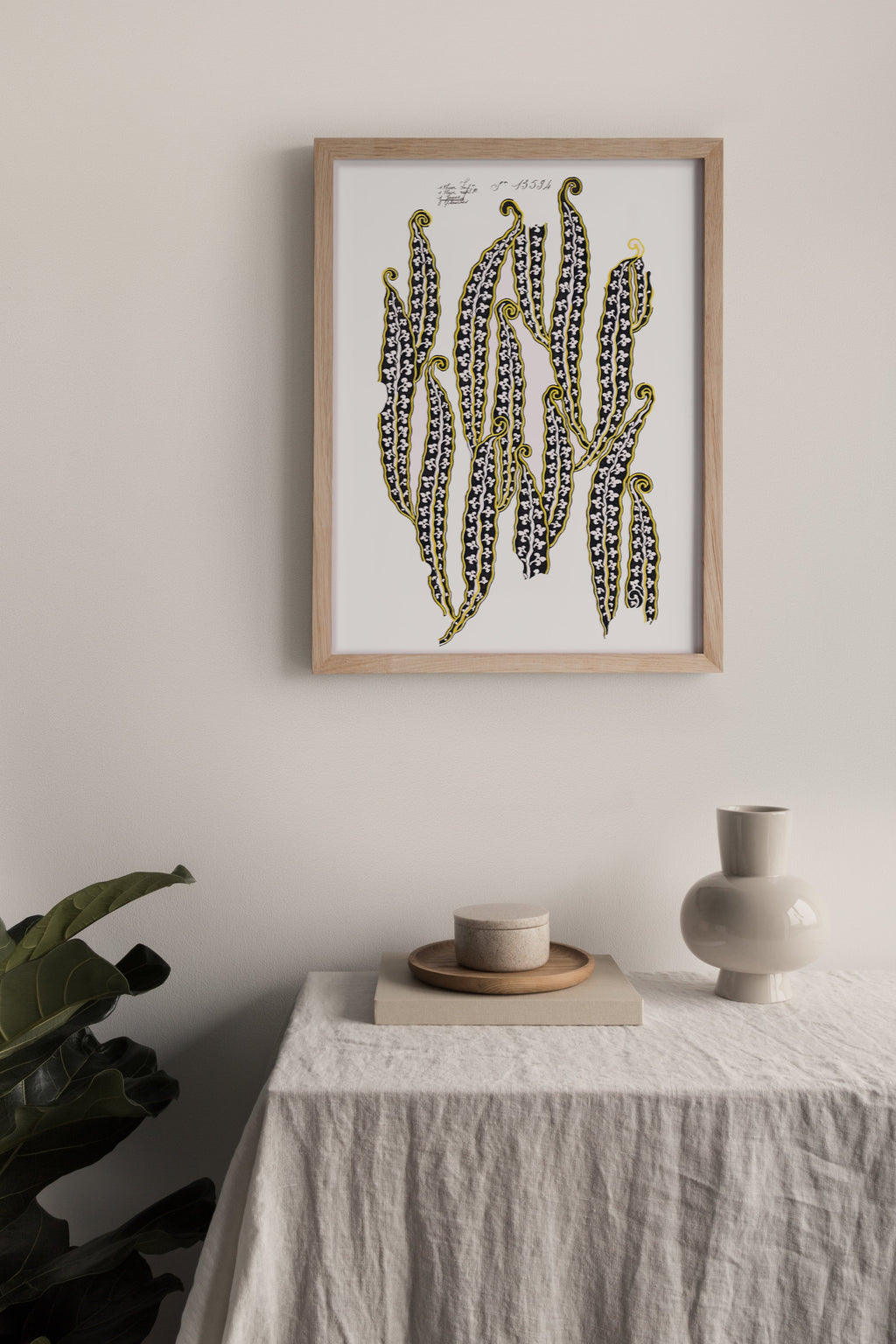 Magic Beans Vintage Archive Poster Print