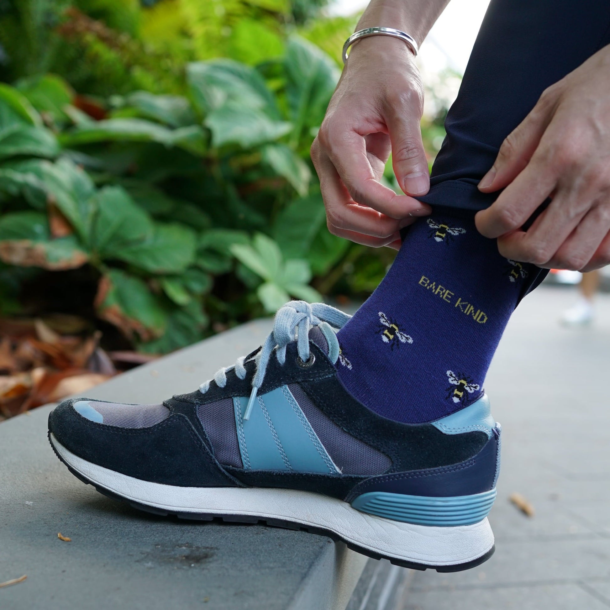 Blue Lover 6 Bamboo Sock Set