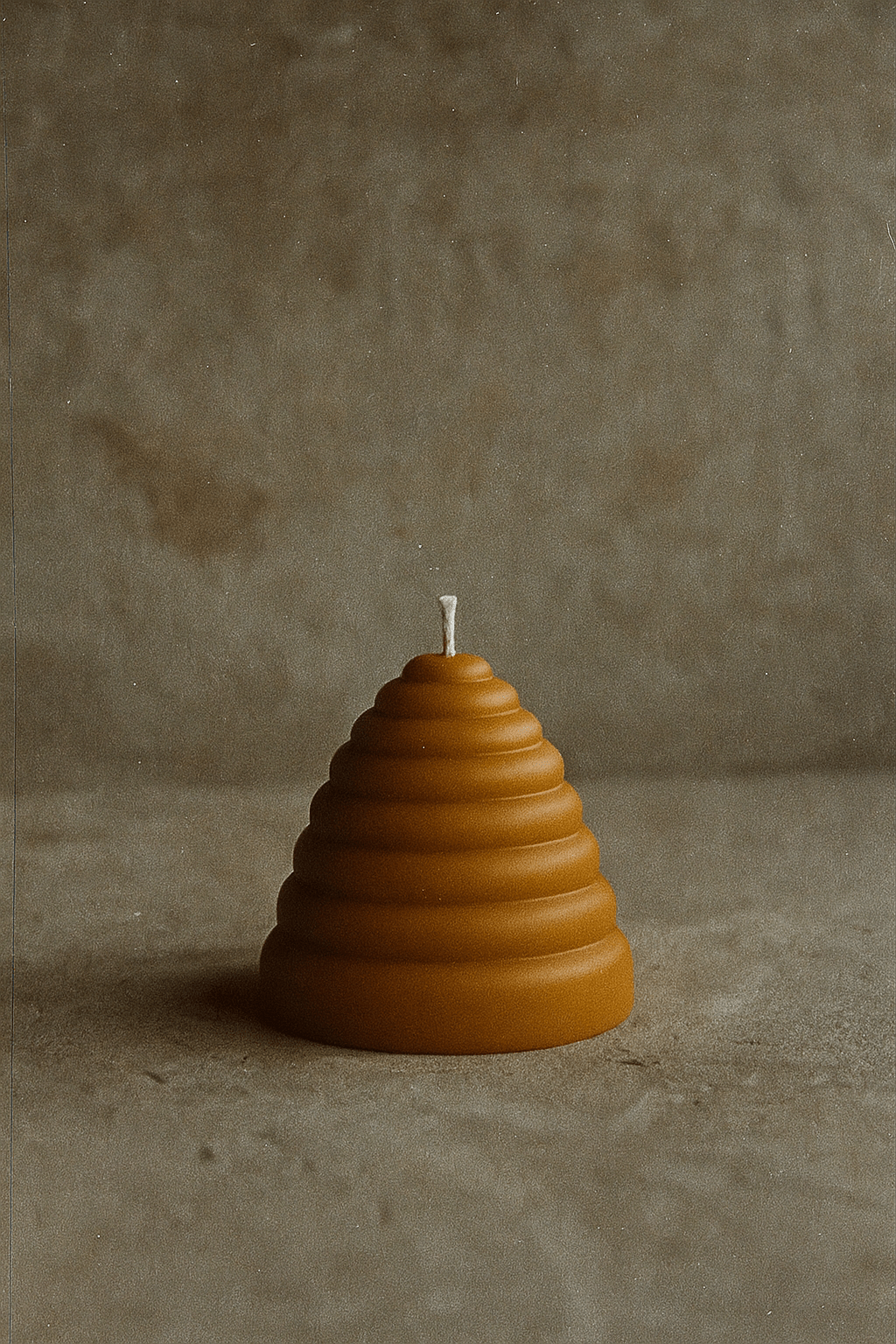The Hive Pillar Candle in Pure Beeswax