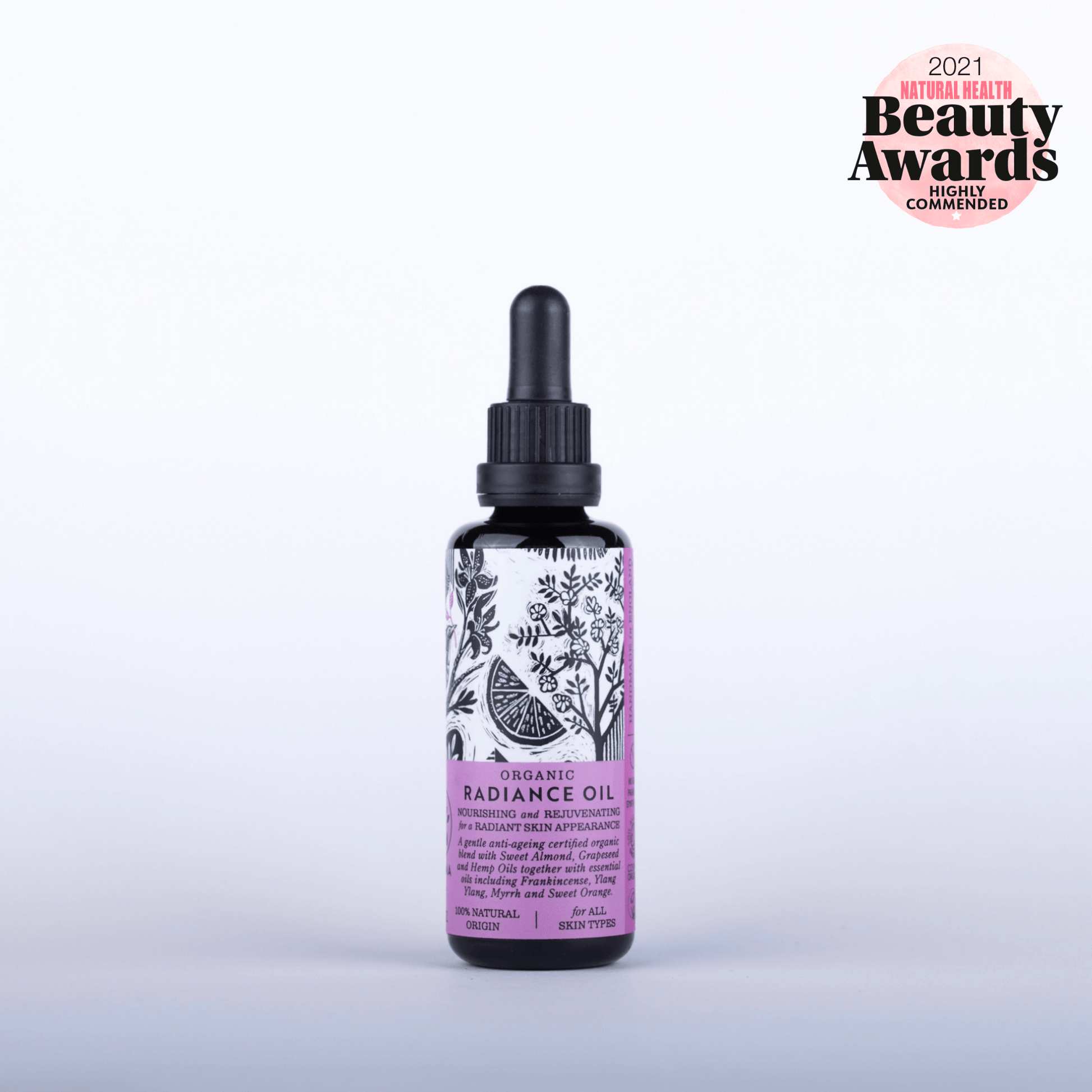 Organic Radiance Oil for Face and Neck