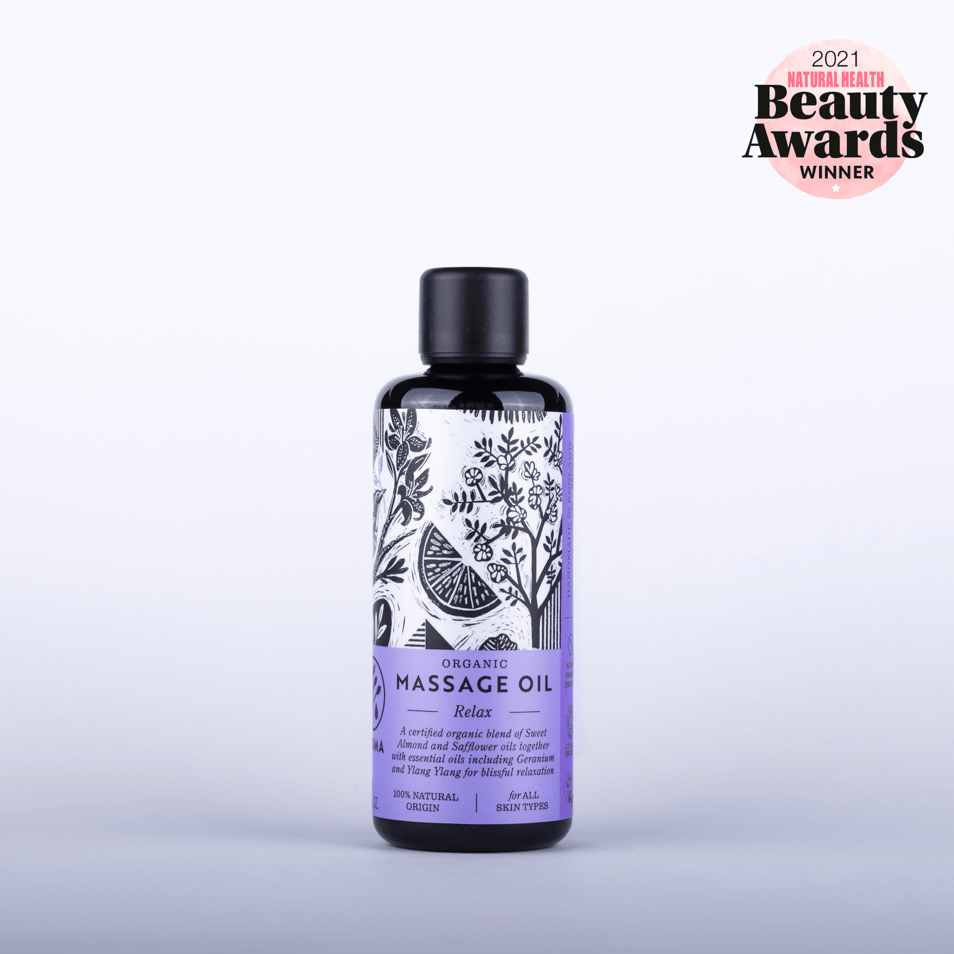 Relax Organic Massage Oil