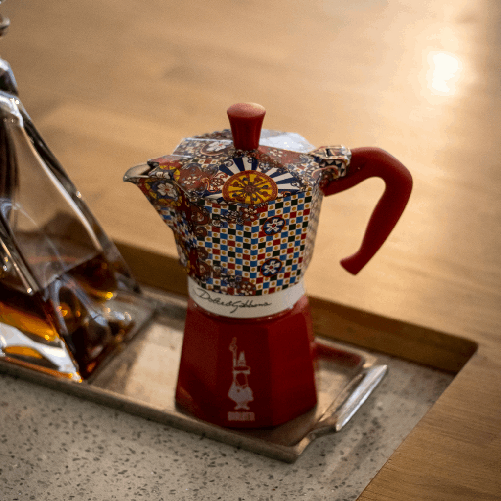 Sicilian Cart Moka Express Stovetop Coffee Maker