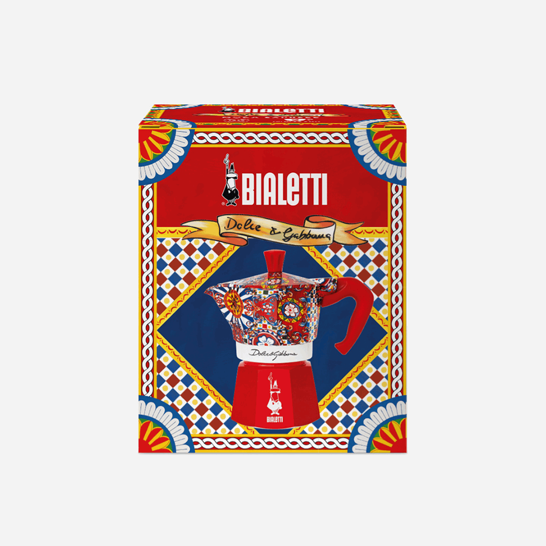 Sicilian Cart Moka Express Stovetop Coffee Maker