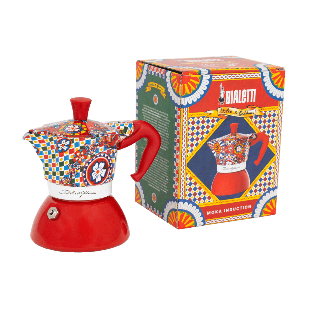Sicilian Cart Moka Induction Coffee Maker