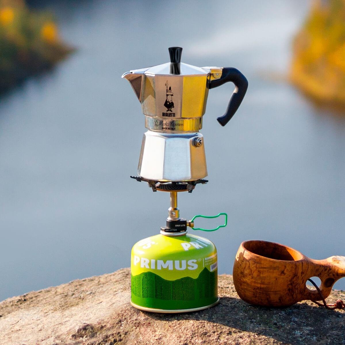 Stovetop Moka Express Coffee Maker