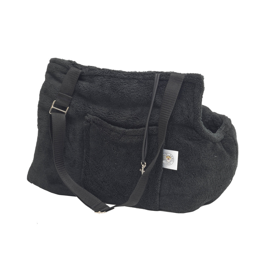 Forest Black Teddy Bear Dog Carrier for Small Dogs