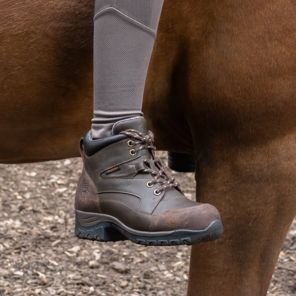Storm Waterproof Jodhpur Boots in Brown