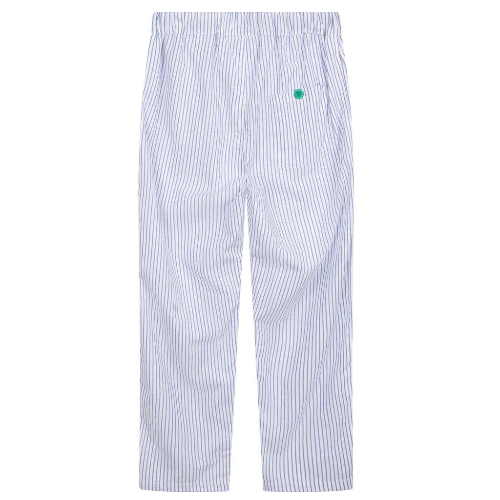Women Monk Seal Loungers Blue Striped