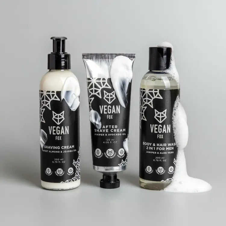 playful splash of men's 2-in-1 body and hair wash with fresh forest scent