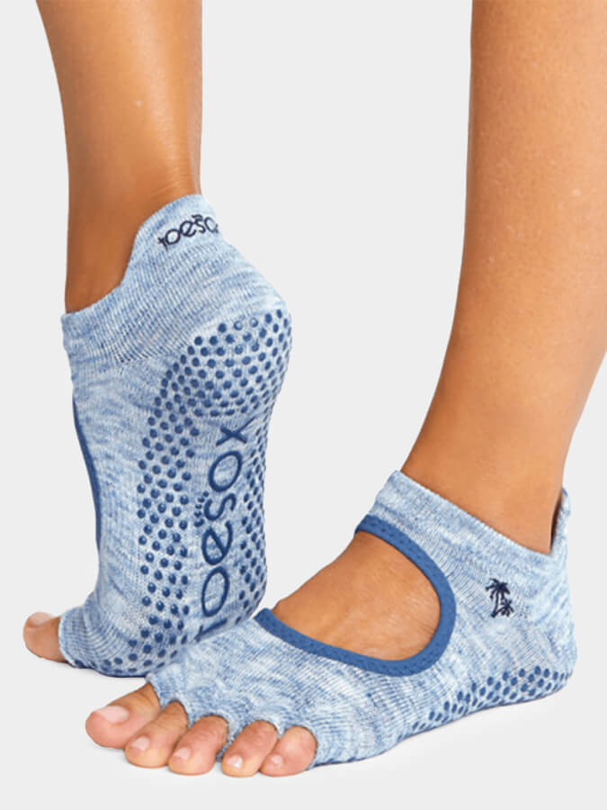 Half Toe Bellarina Women's Yoga Grip Socks