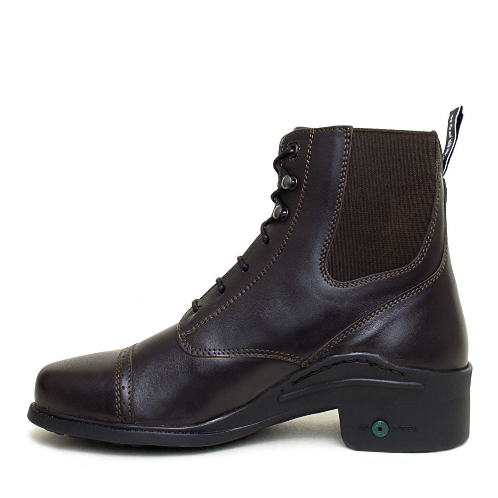 Zip Jodhpur Boots in Brown