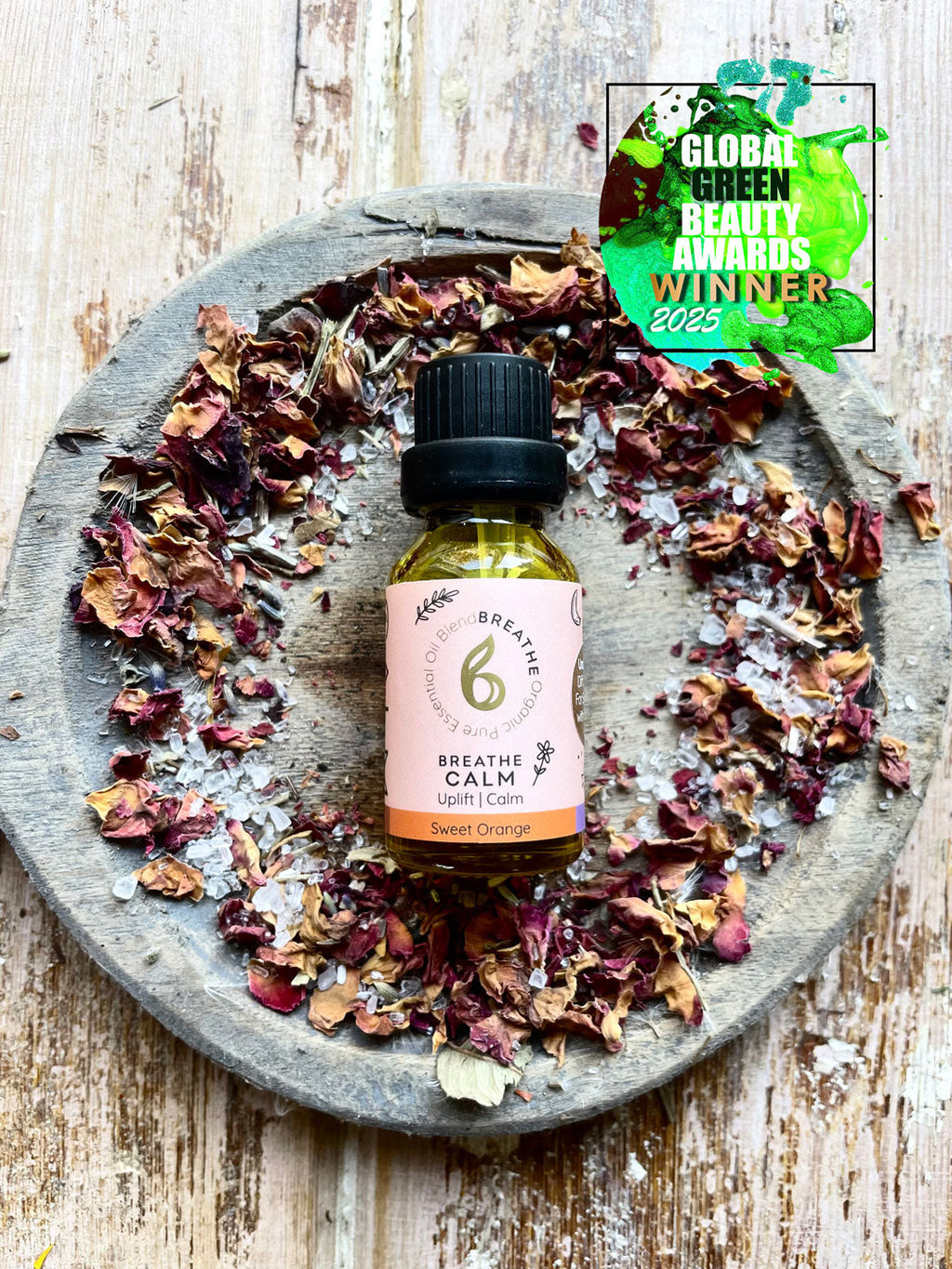 Aroma Diffuser with Breathe Calm Essential Oil Blend