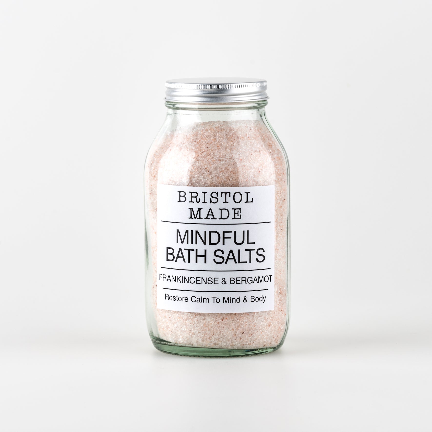 Mindful Bath Salts with Frankincense and Bergamot