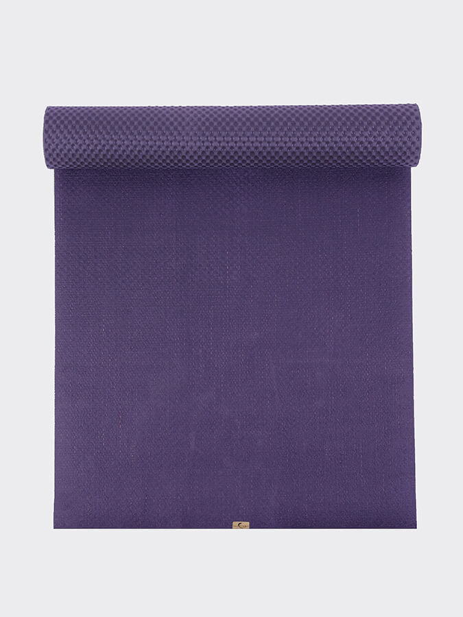 Standard Jute Yoga Mat 4mm Natural Rubber