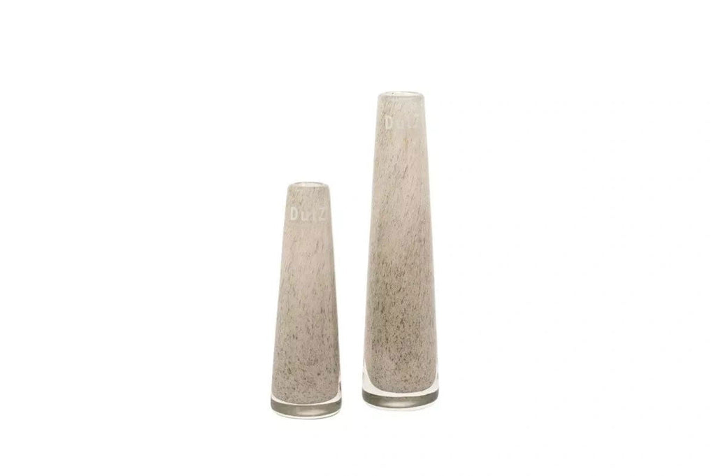 Grey Solifleur Bud Vase Mouthblown Glass