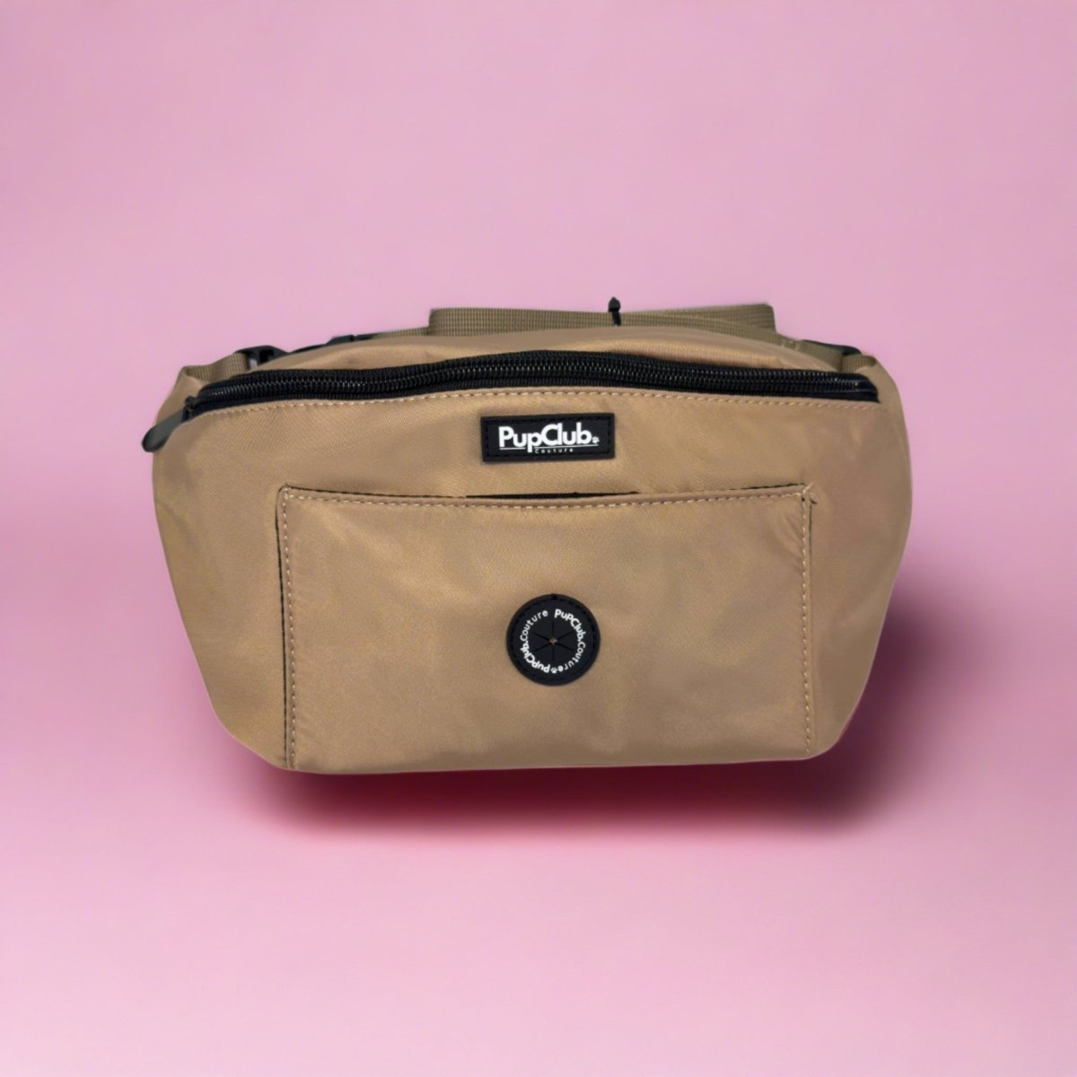 Tan Dog Walking Bum Bag