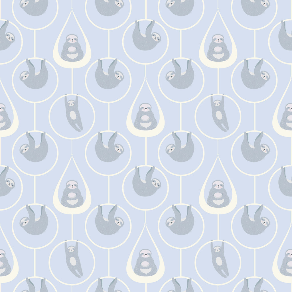 Sloth Wallpaper for Kids Rooms