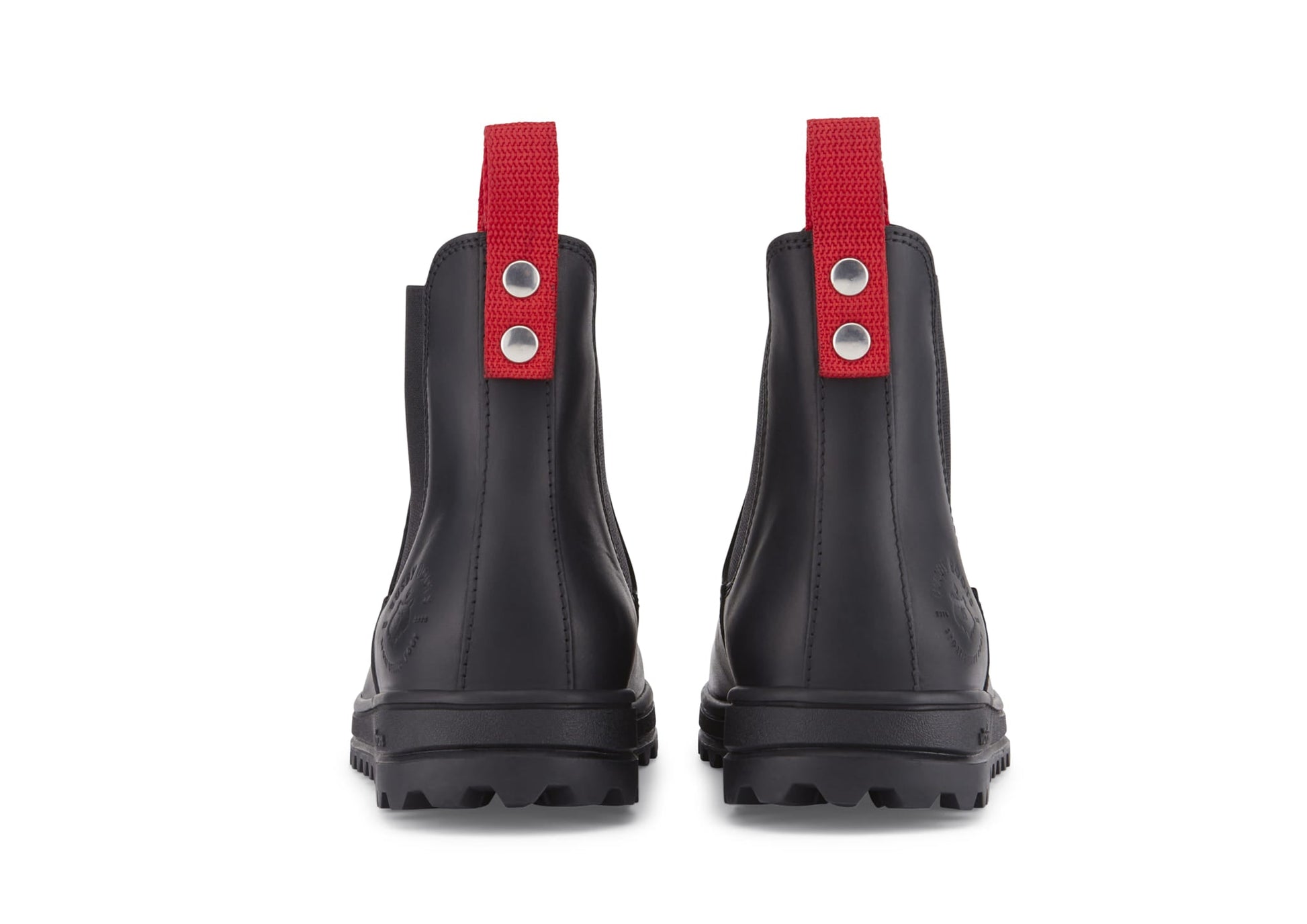 Women's Black Leather Winter Chelsea Boot