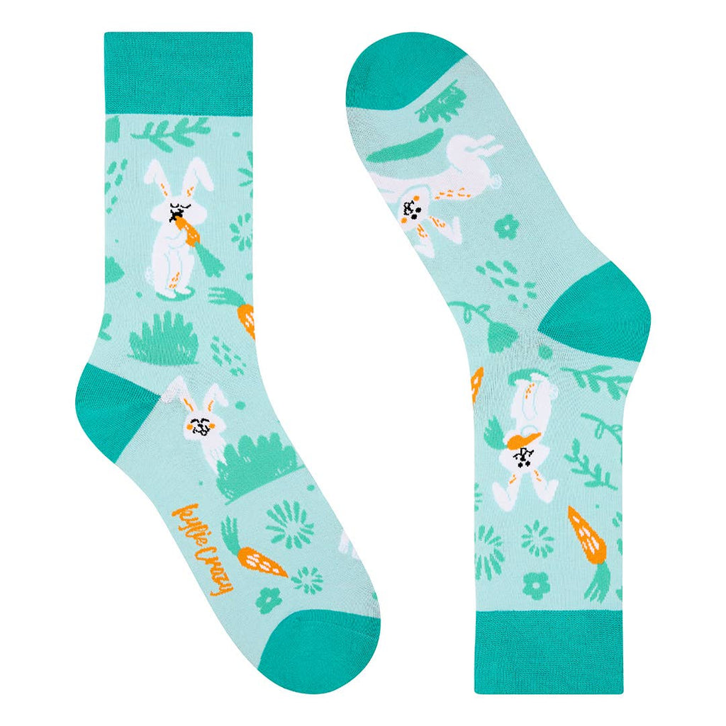 Hop to It Bunny Socks