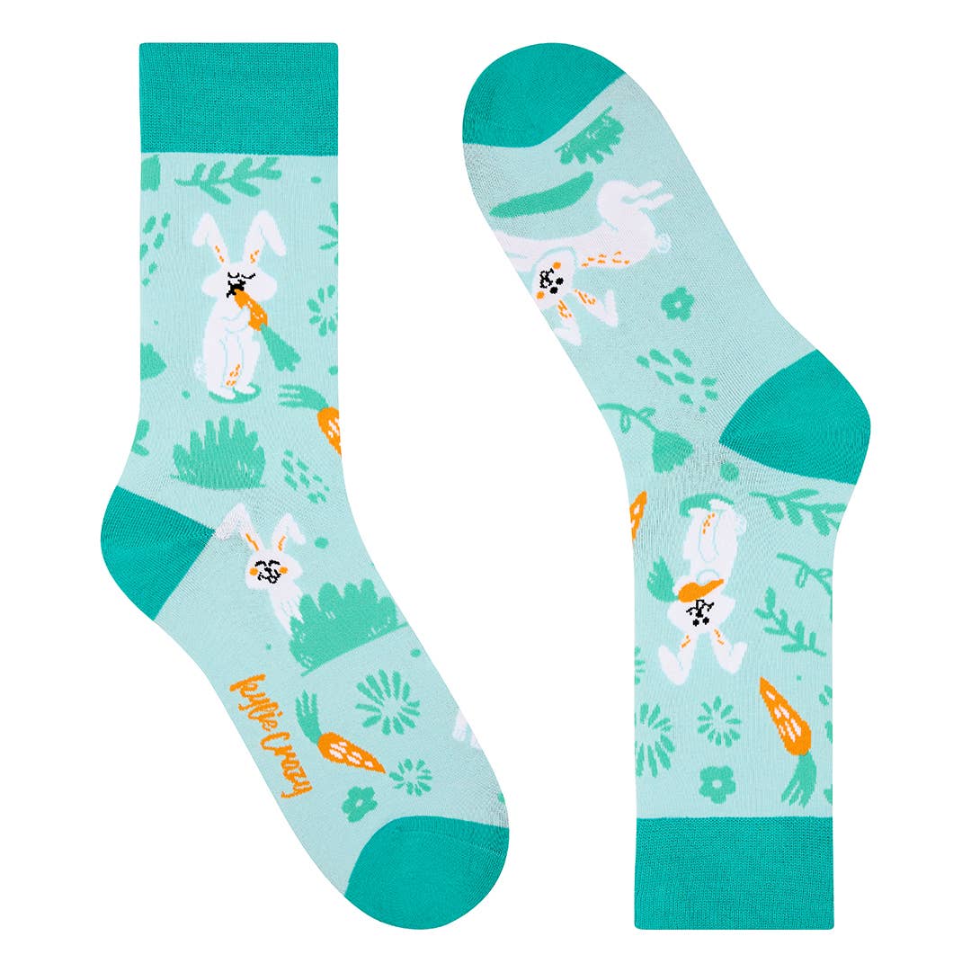 Hop to It Bunny Socks