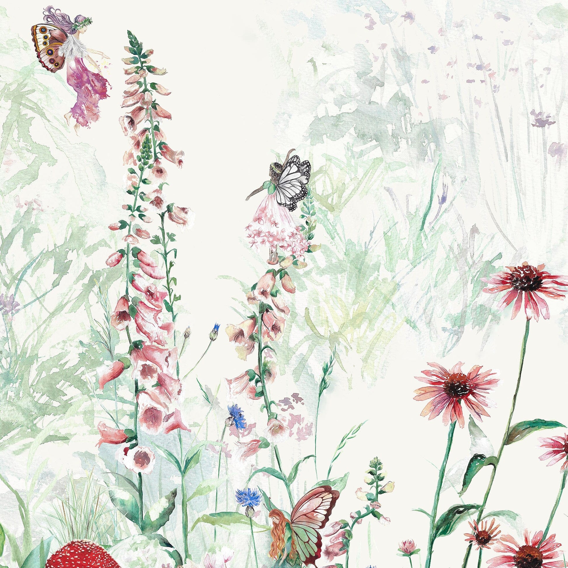 Fairy Forest Mural Wallpaper for Children