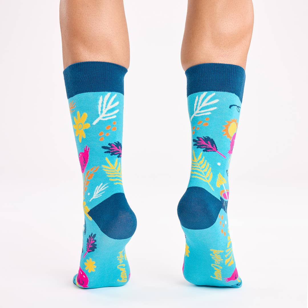 Tropical Flamingo Socks